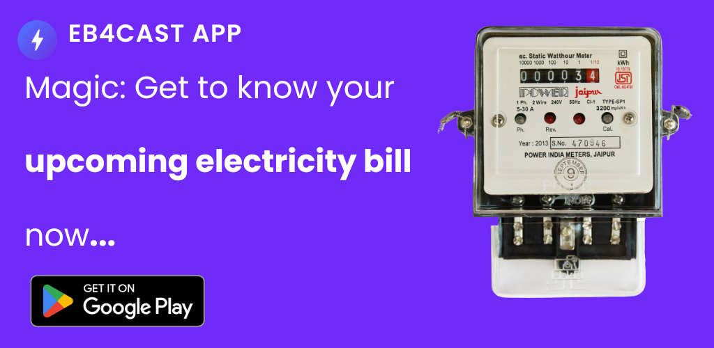 Electricity Bill Calculator+ - not your regular calculator - EB4cast app